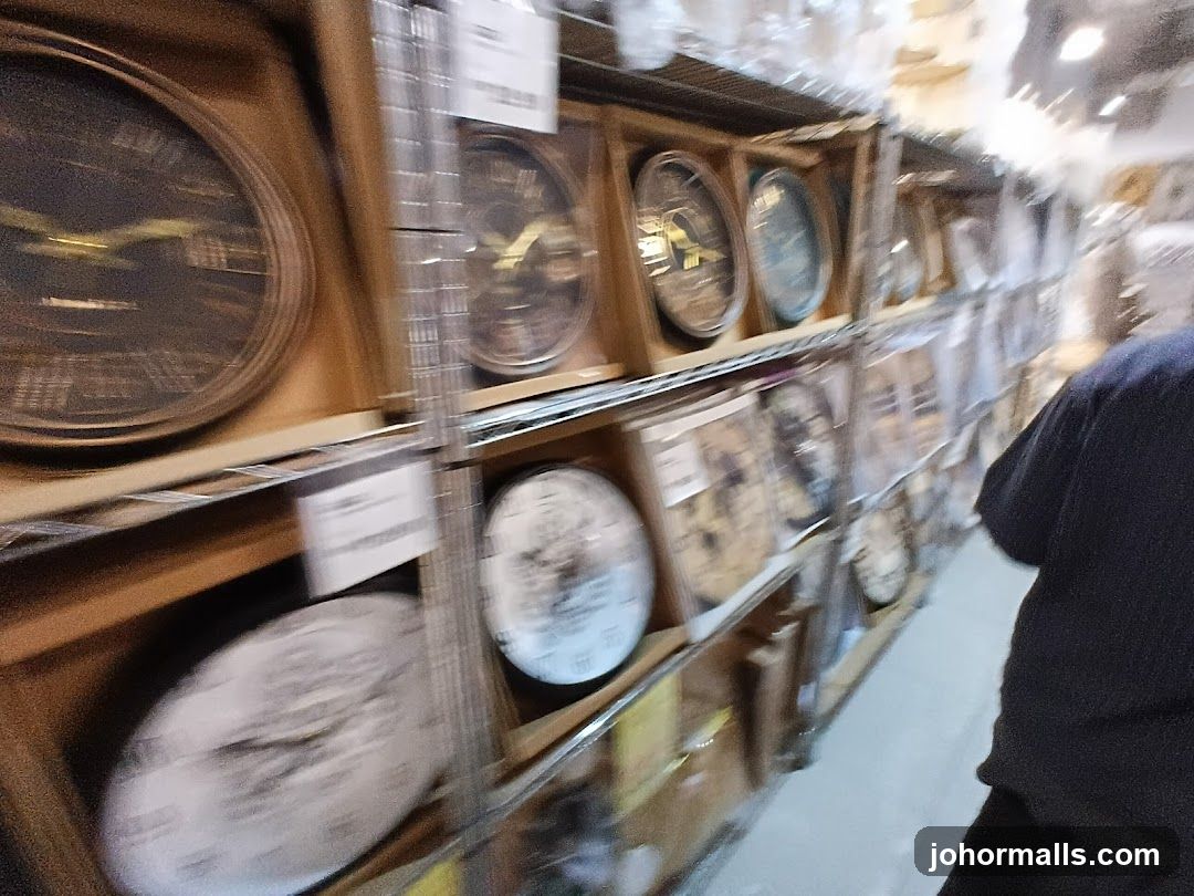 Wall Clocks Display