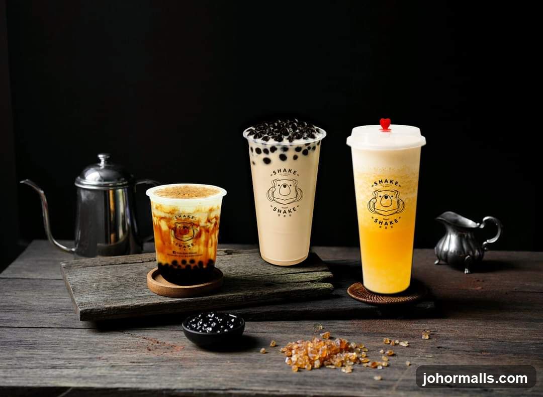 Three Bubble Teas