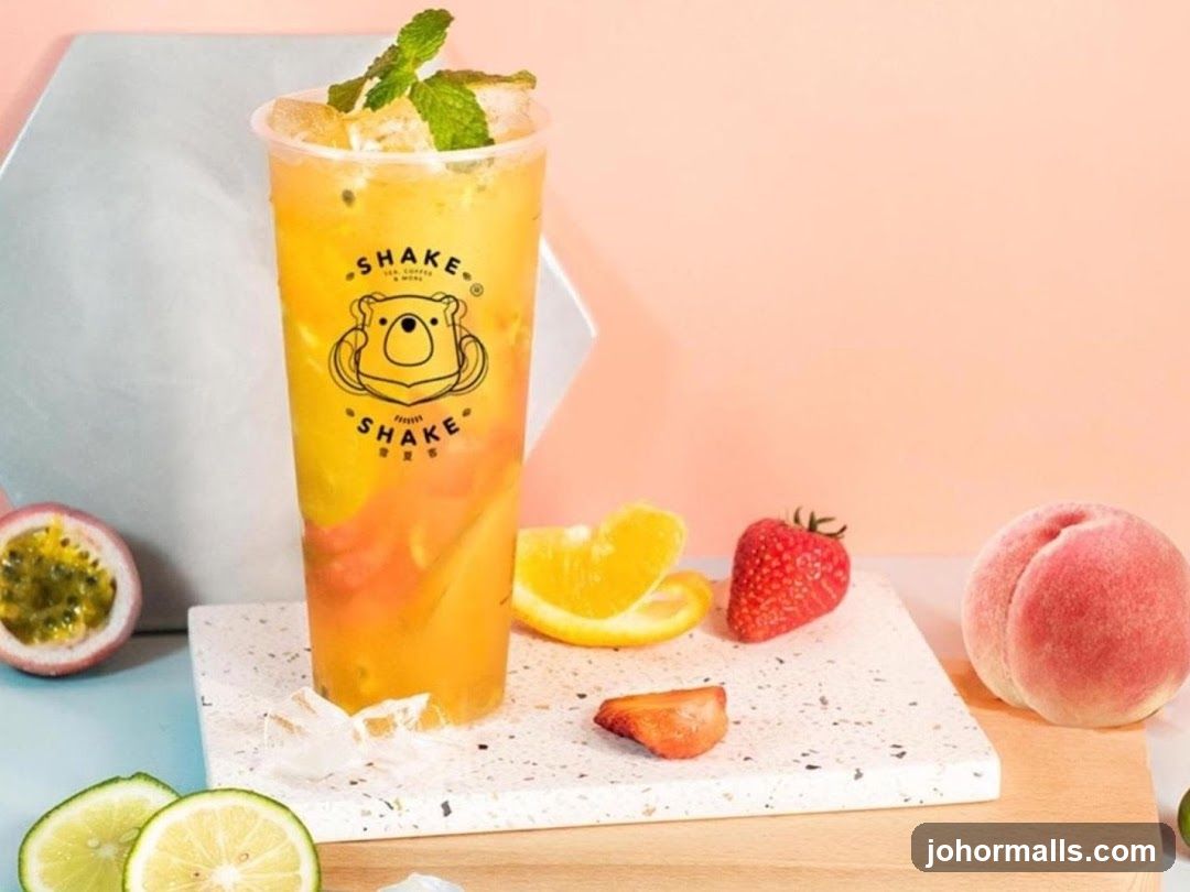 Fruit Tea with Bear Logo