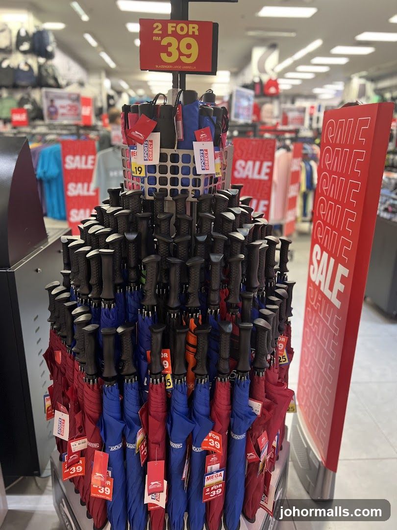 Umbrella Sale Display