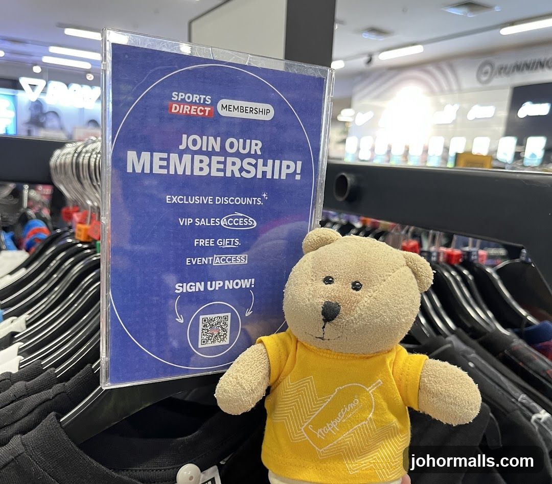 Sports Direct Membership Sign