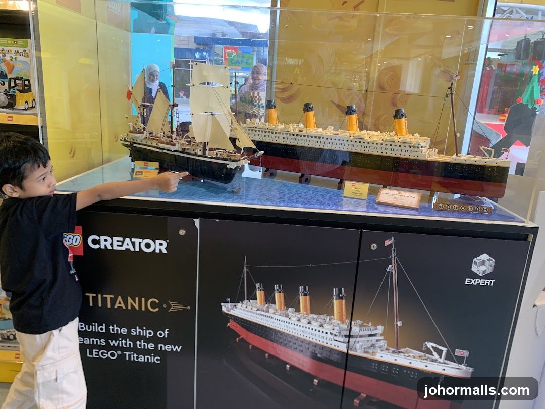 LEGO Titanic Display