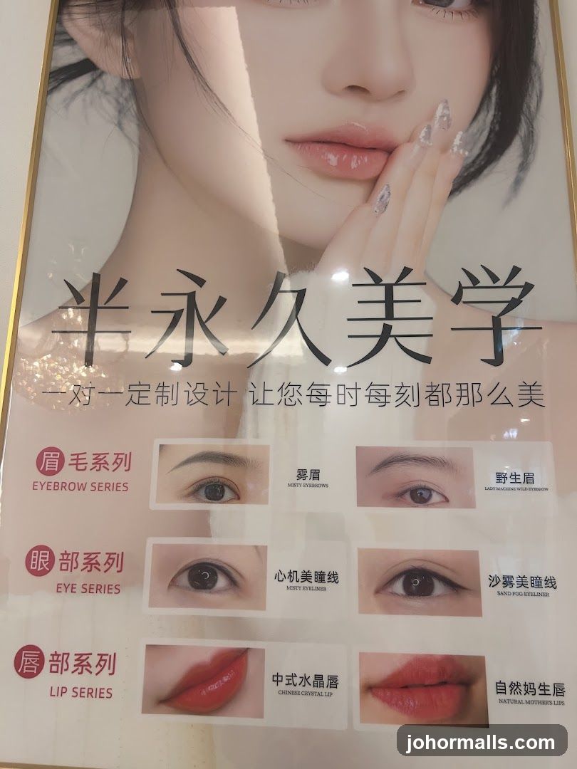 Semi-permanent beauty poster