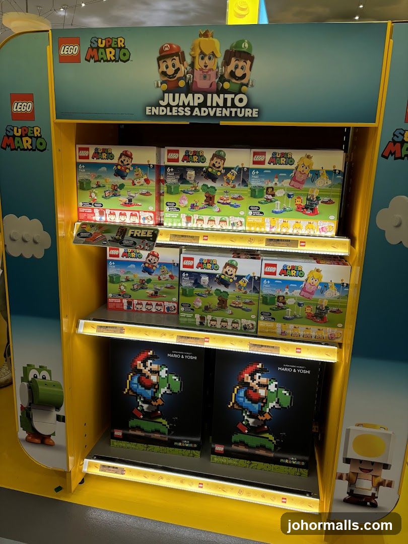 LEGO Super Mario Display