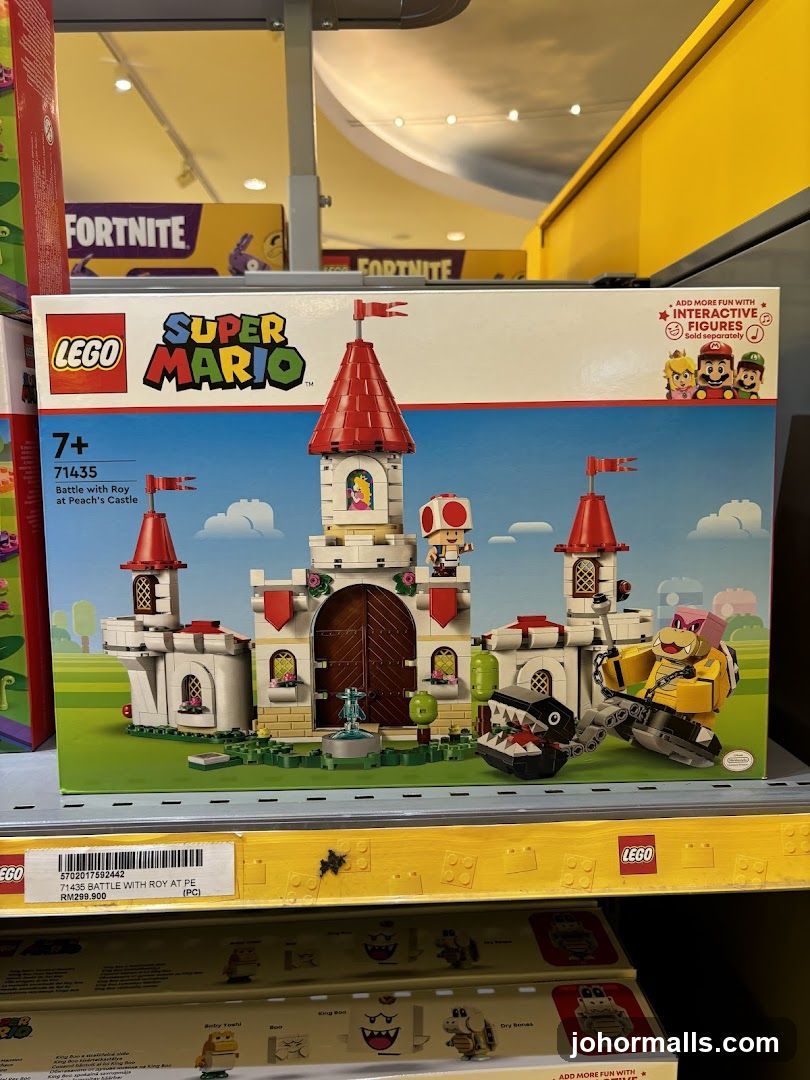 LEGO Super Mario Battle with Roy at Peach's Castle Set
