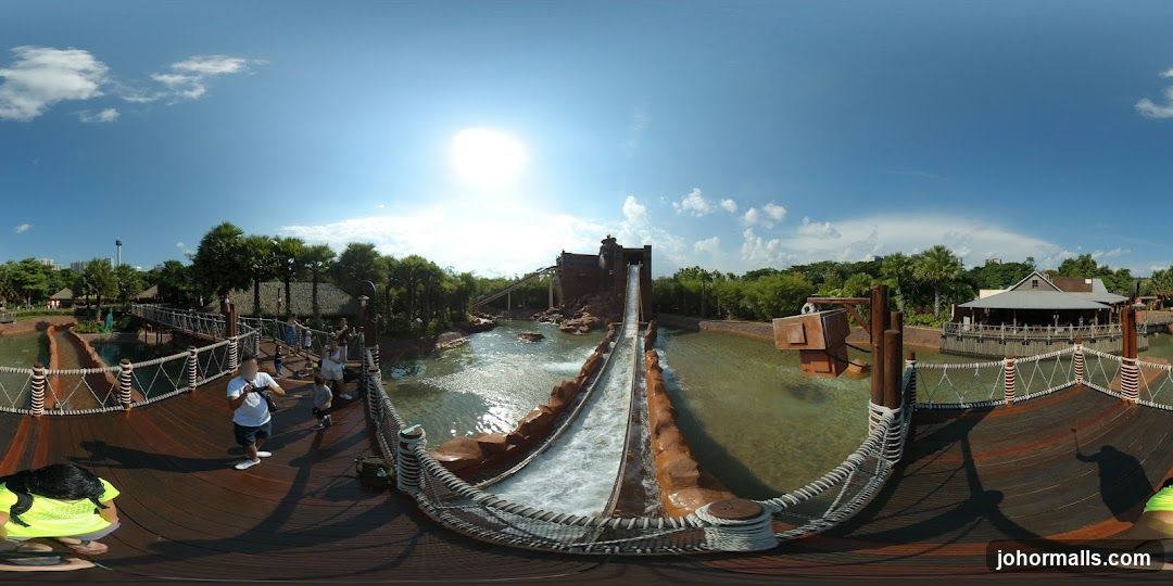 Water Ride at Amusement Park