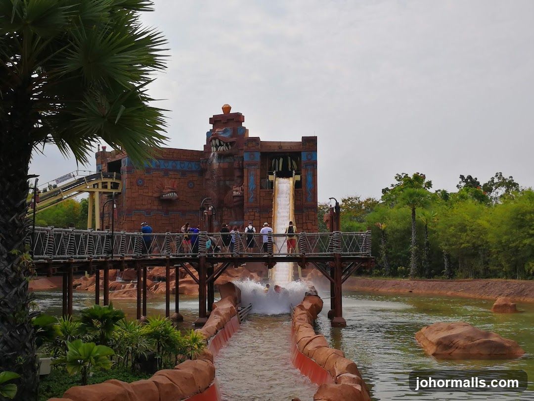 Water Ride at Amusement Park