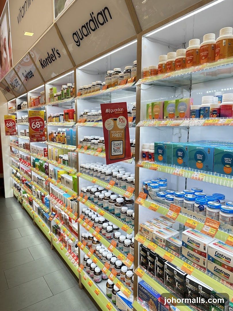 Health and Wellness Products Display
