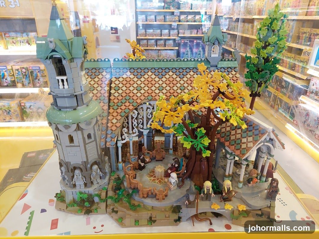 Lego Rivendell Display