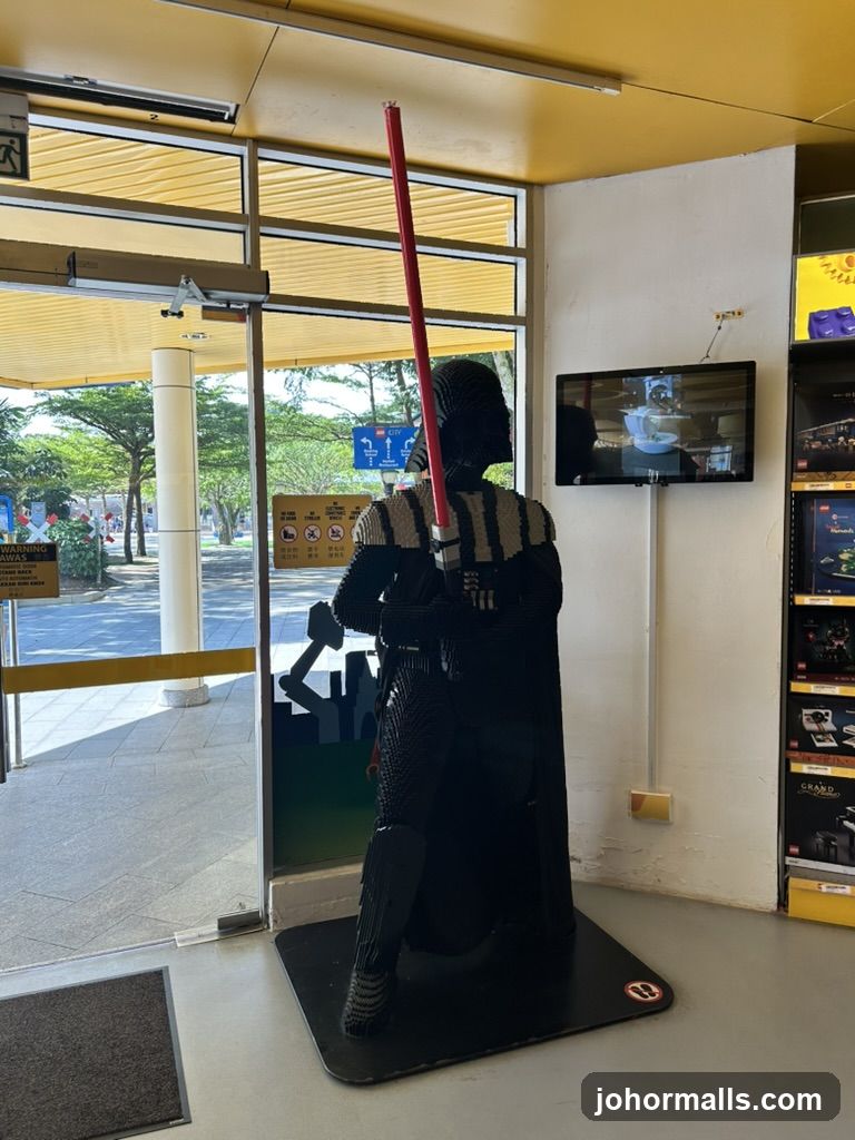 Darth Vader Lego Sculpture