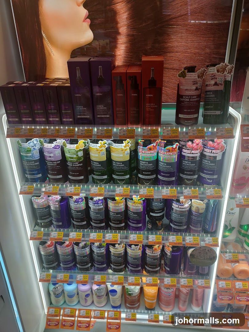 Hair Care Products Display
