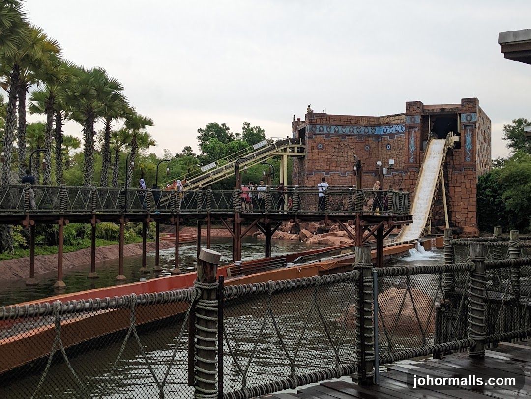 Water Ride at an Amusement Park