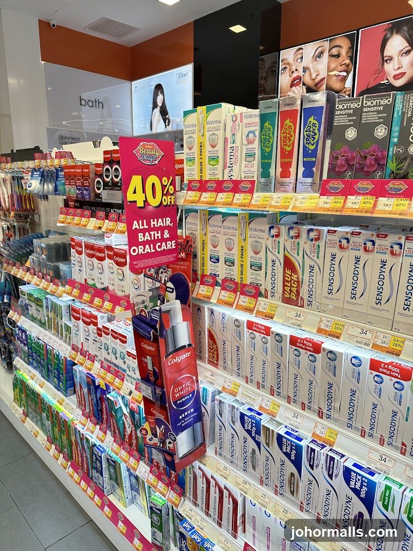 Health and Beauty Products Display