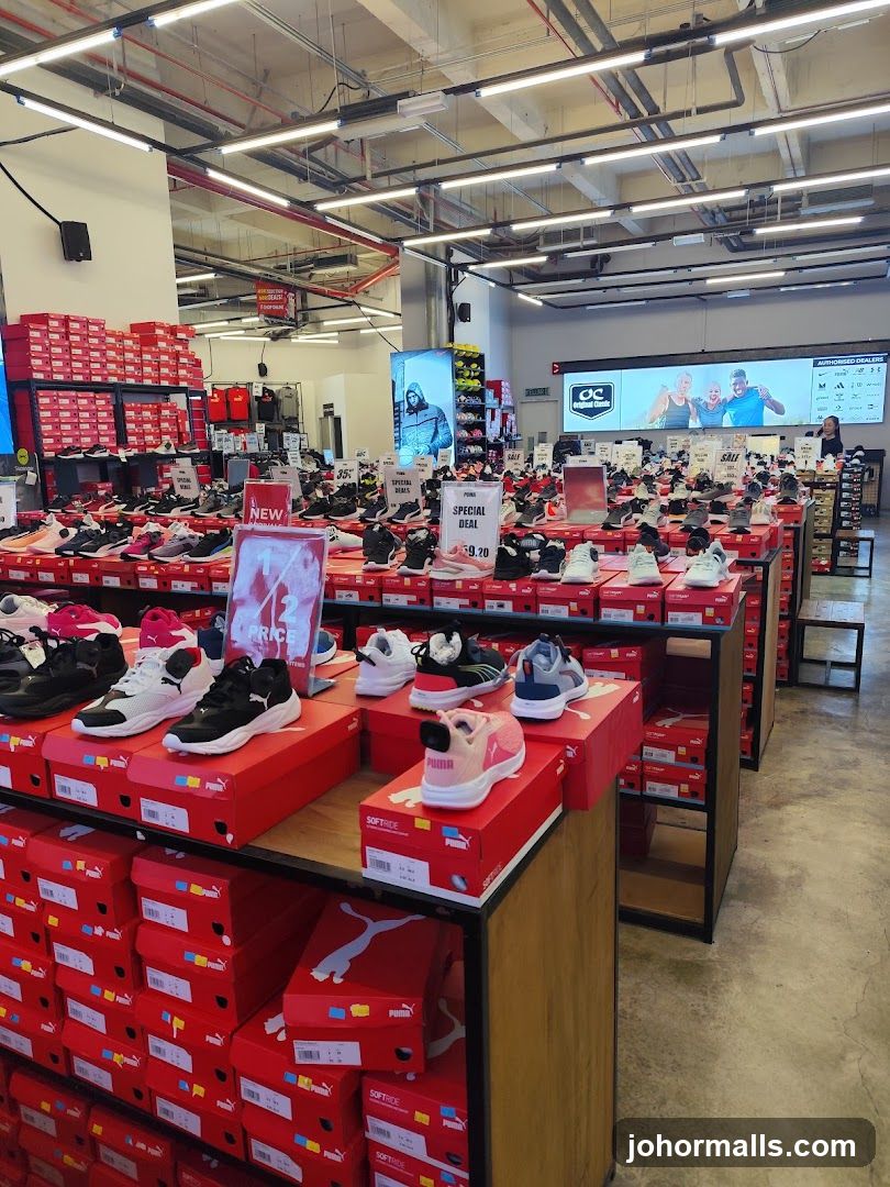 Sports Shoe Store Display