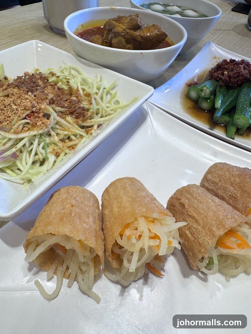 Assortment of Asian Dishes