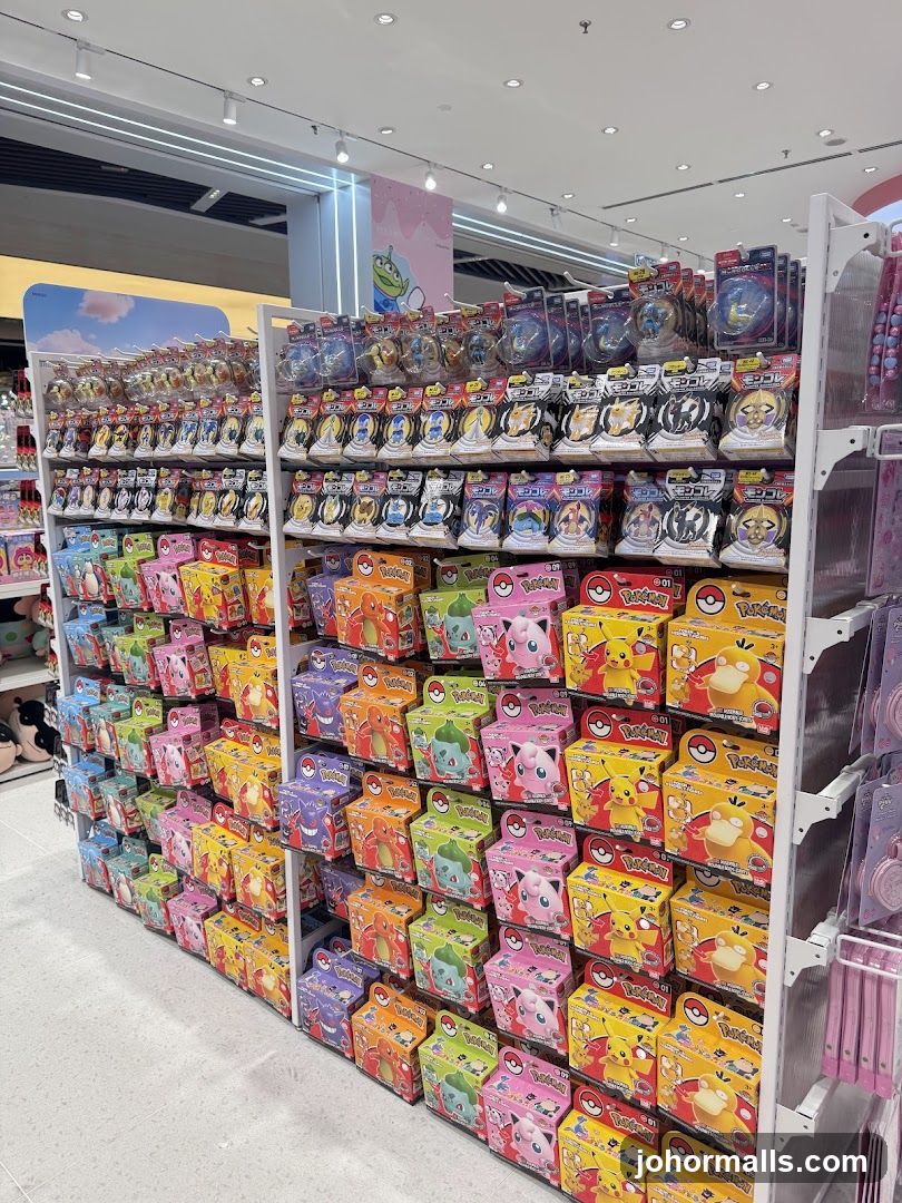 Pokemon Merchandise Display