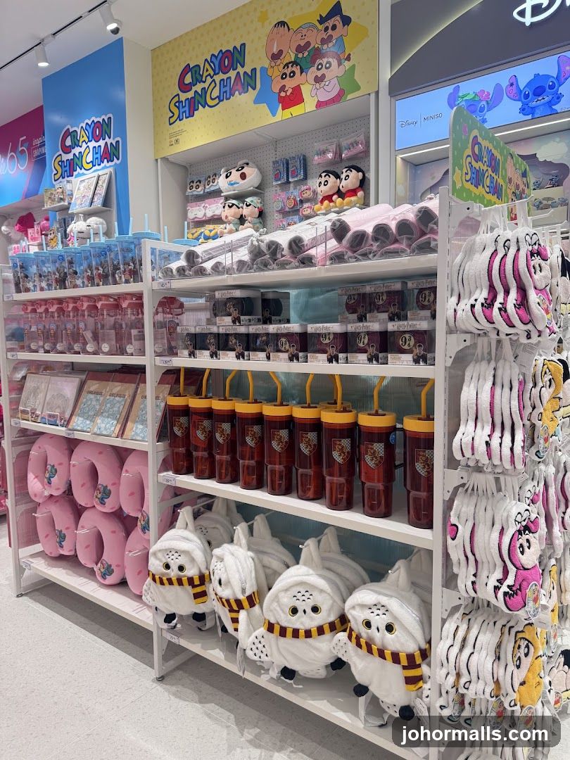 Crayon Shinchan and Harry Potter Merchandise