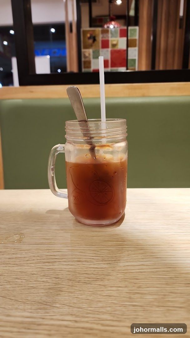 Iced Tea in a Mason Jar