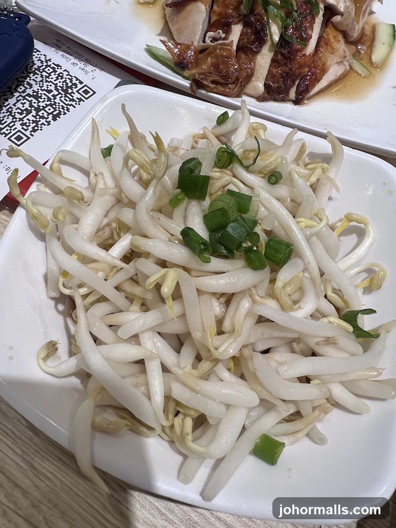 Bean Sprouts with Scallions