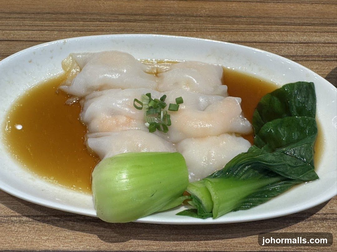 Shrimp Rice Noodle Rolls
