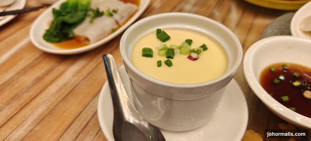 Steamed Egg Custard with Garnish