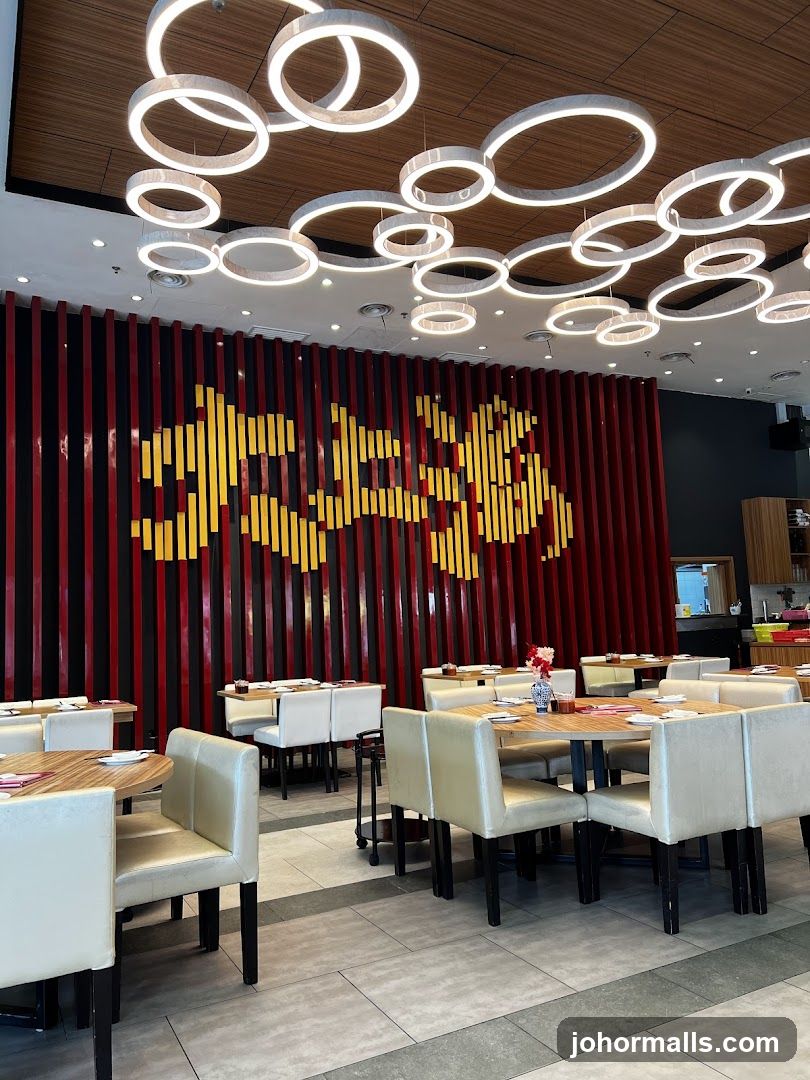 Restaurant Interior with Modern Decor