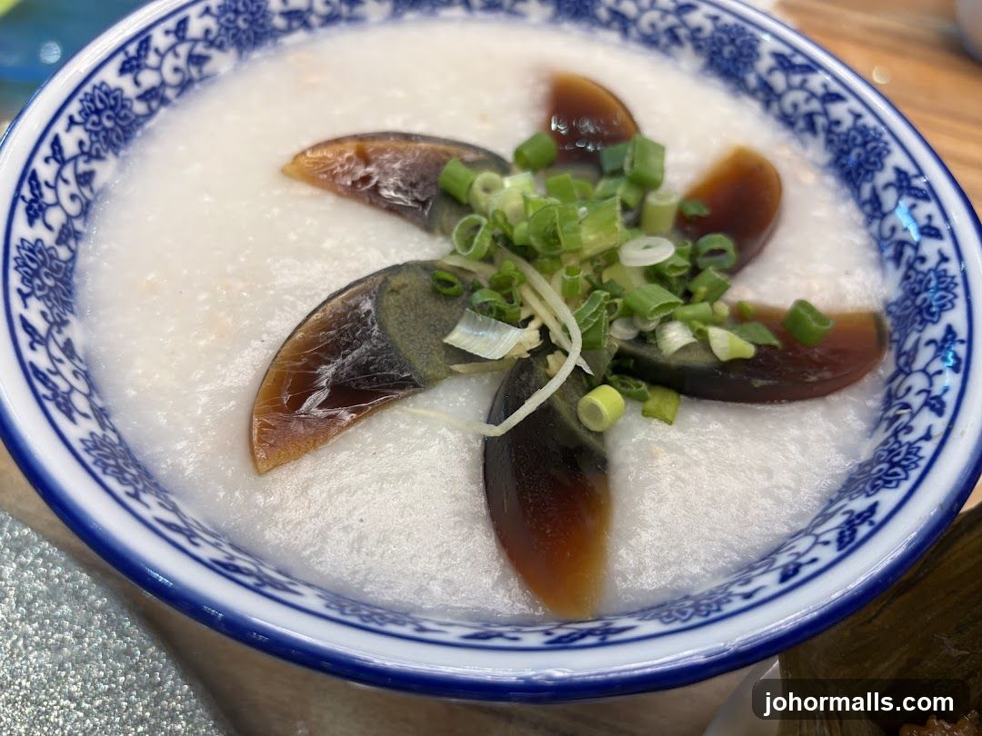 Congee with Century Egg