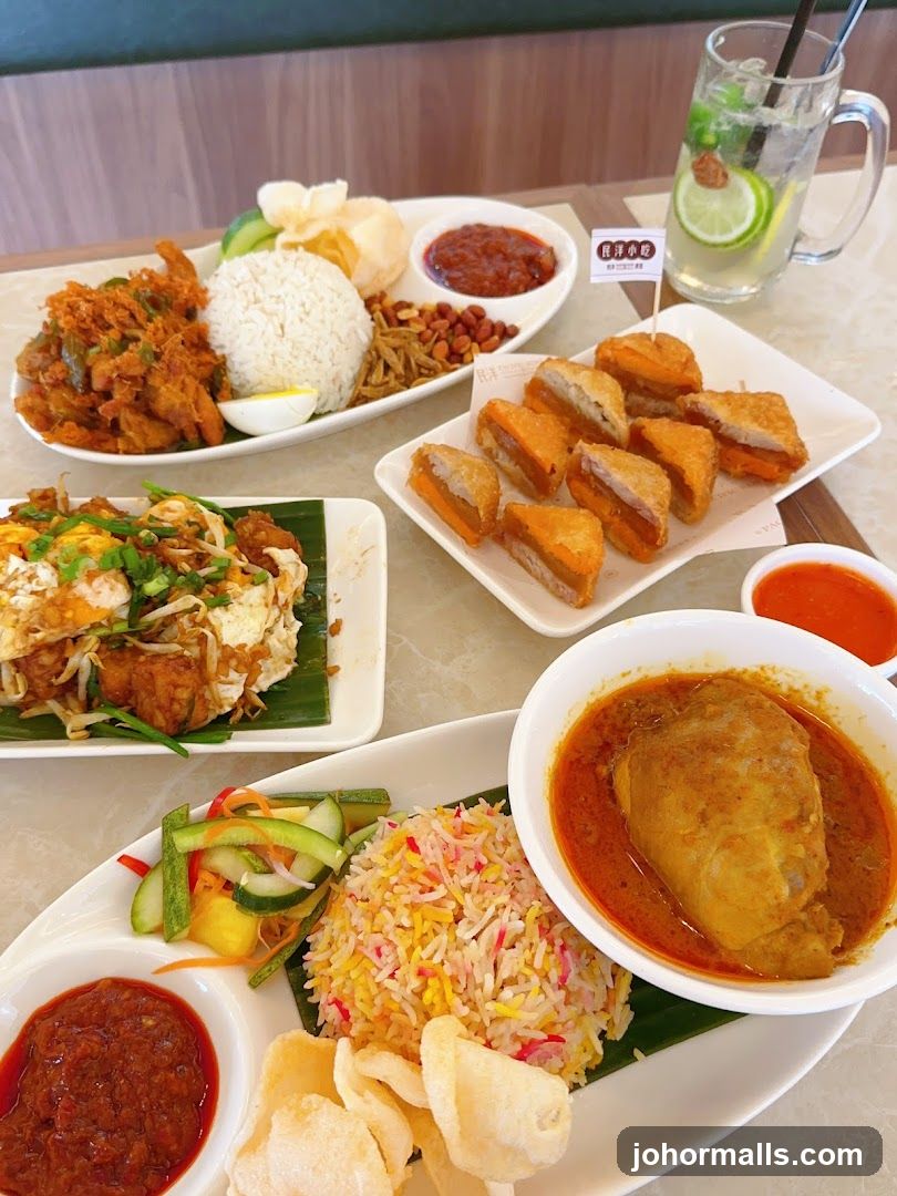 Assortment of Malaysian Dishes