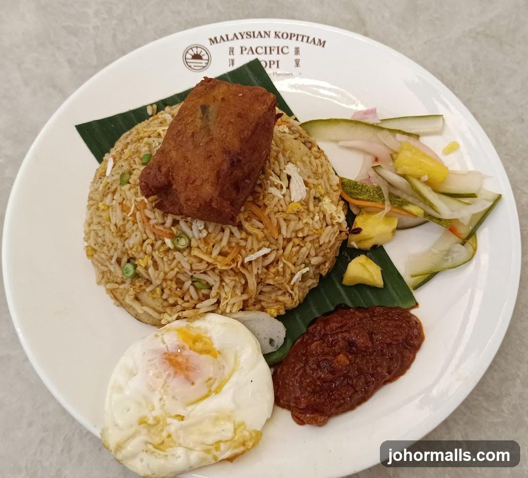 Malaysian Pacific Kopitiam Fried Rice