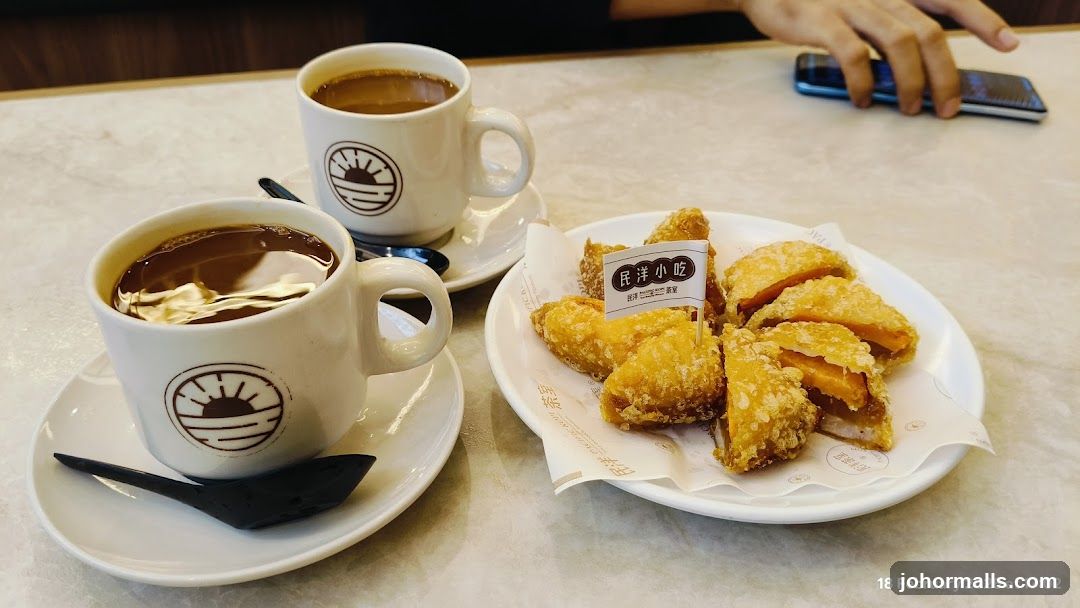 Coffee and Fried Snacks