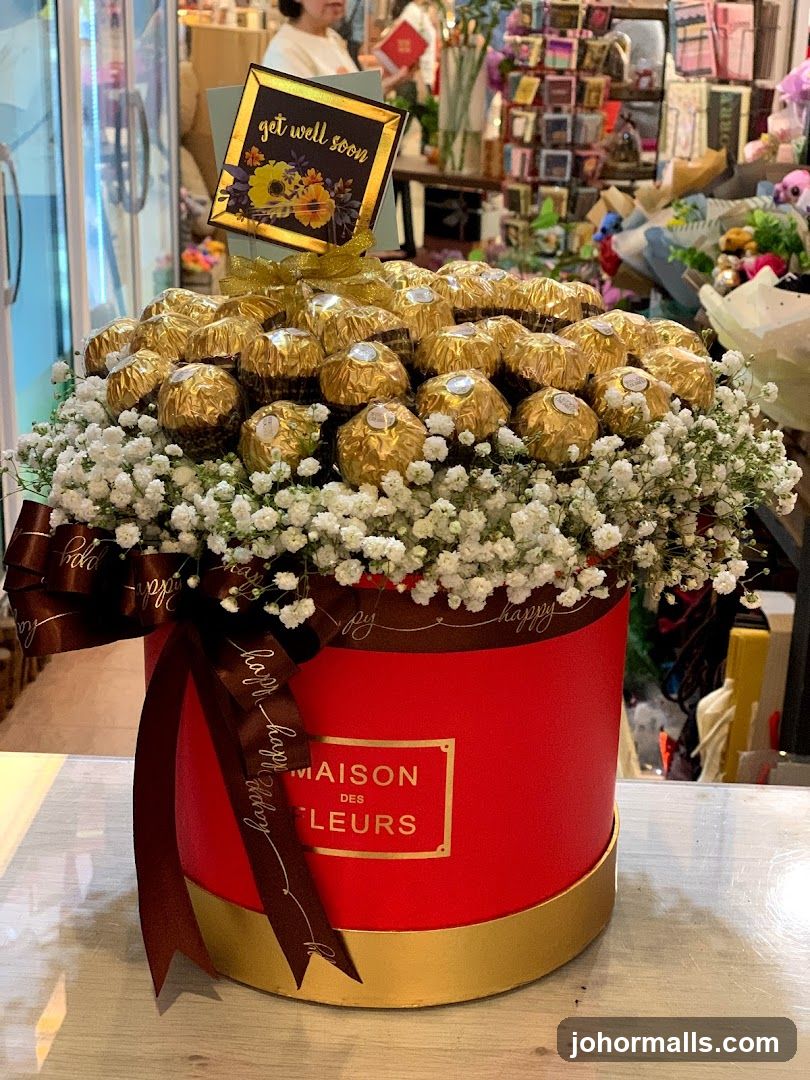 Ferrero Rocher Flower Box