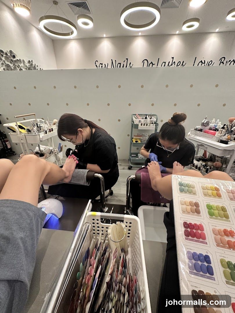 Nail Salon Interior