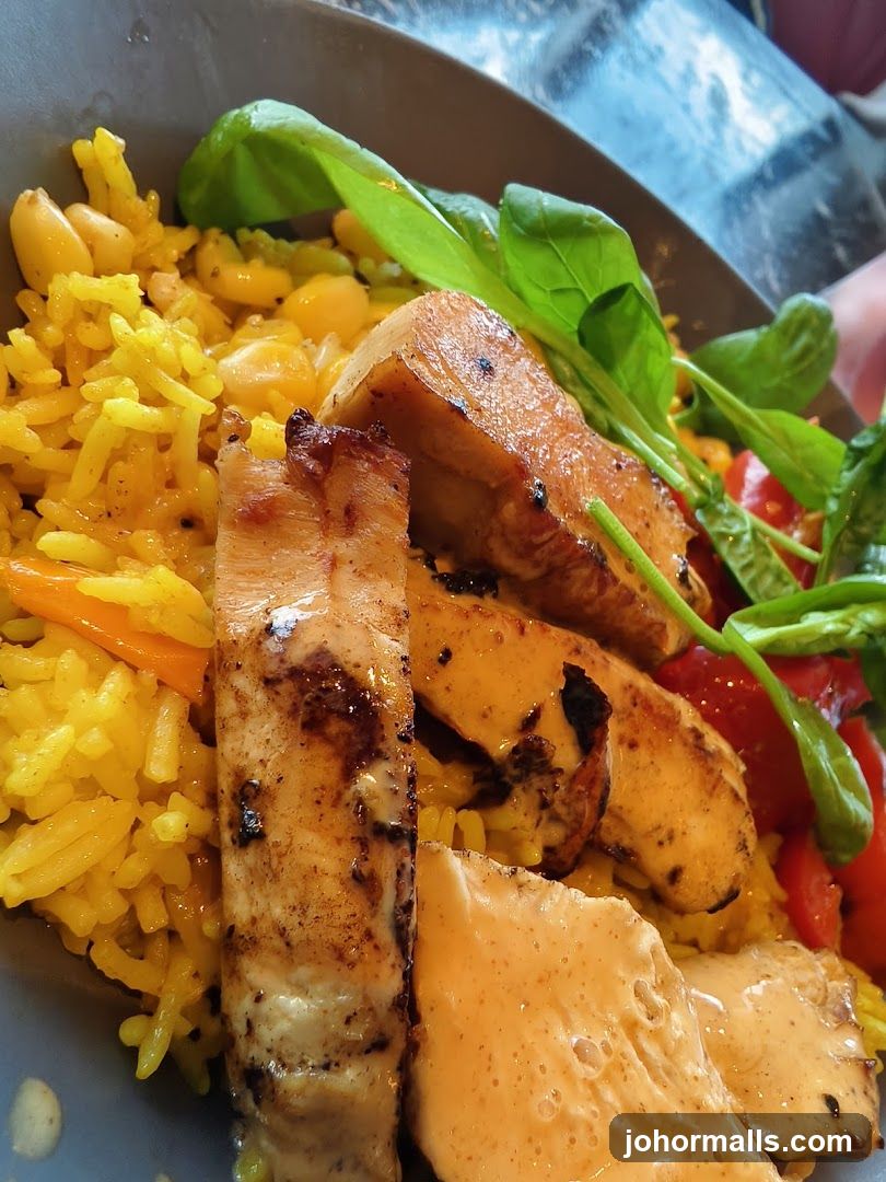 Grilled Salmon and Rice Bowl