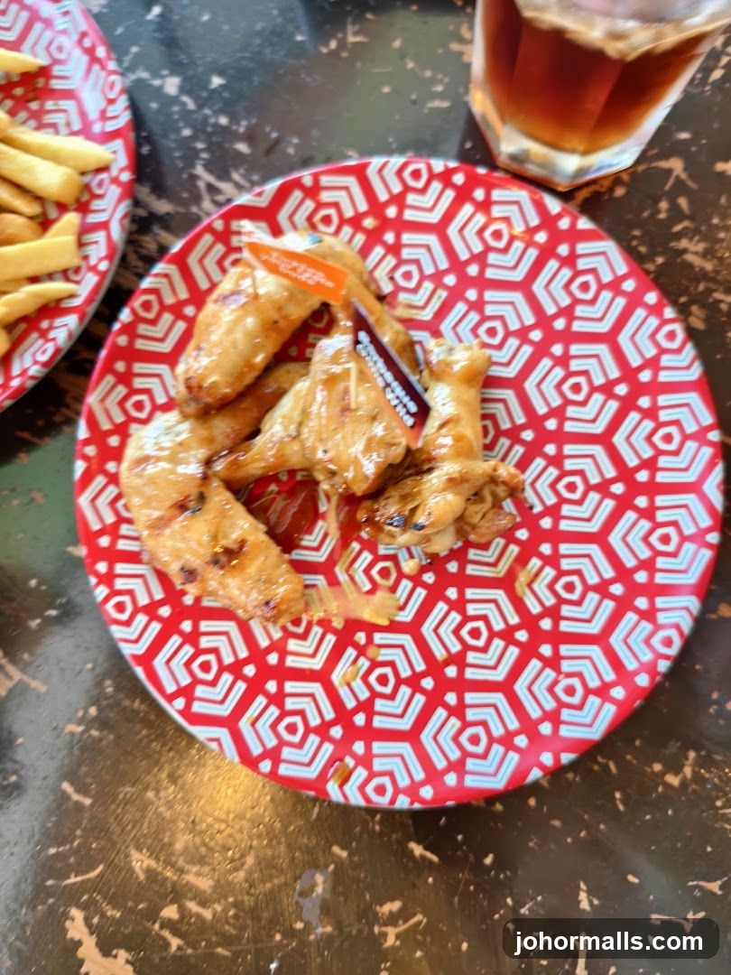 Chicken Wings and Fries