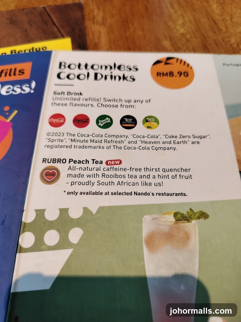 Bottomless Cool Drinks