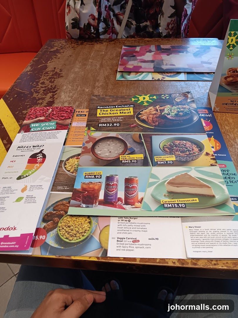 Nando's Menu