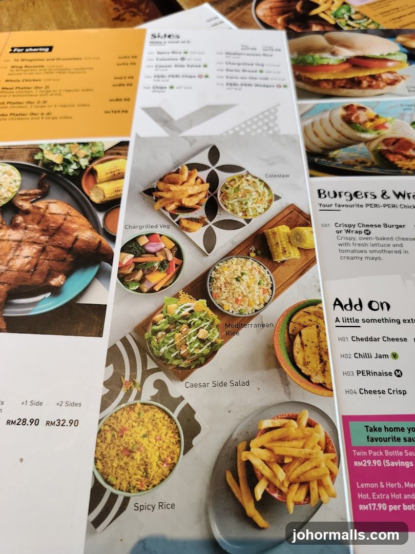 Sides Menu