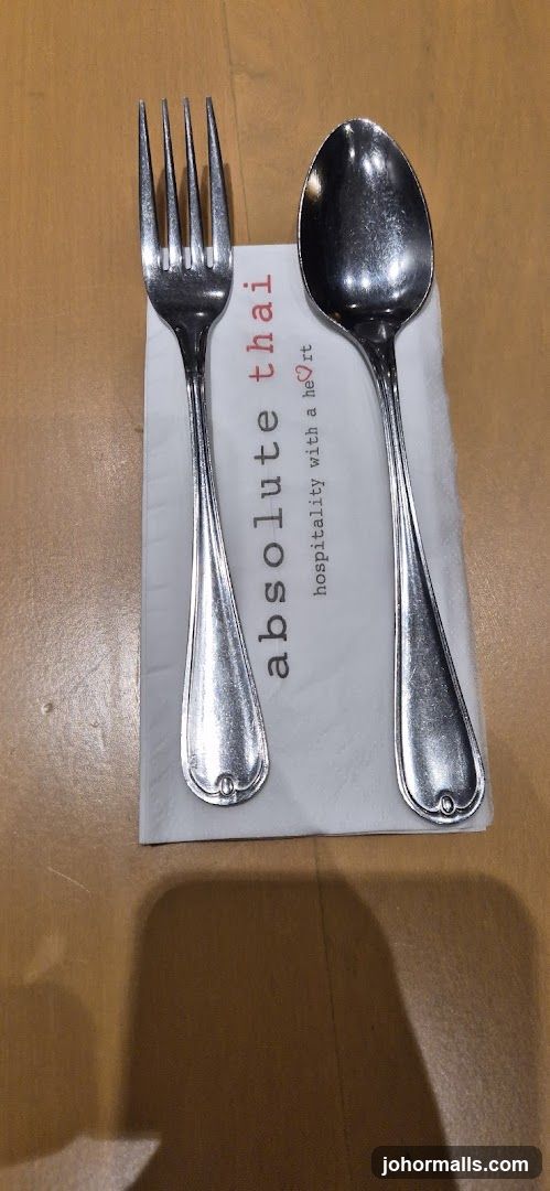 Cutlery on Napkin