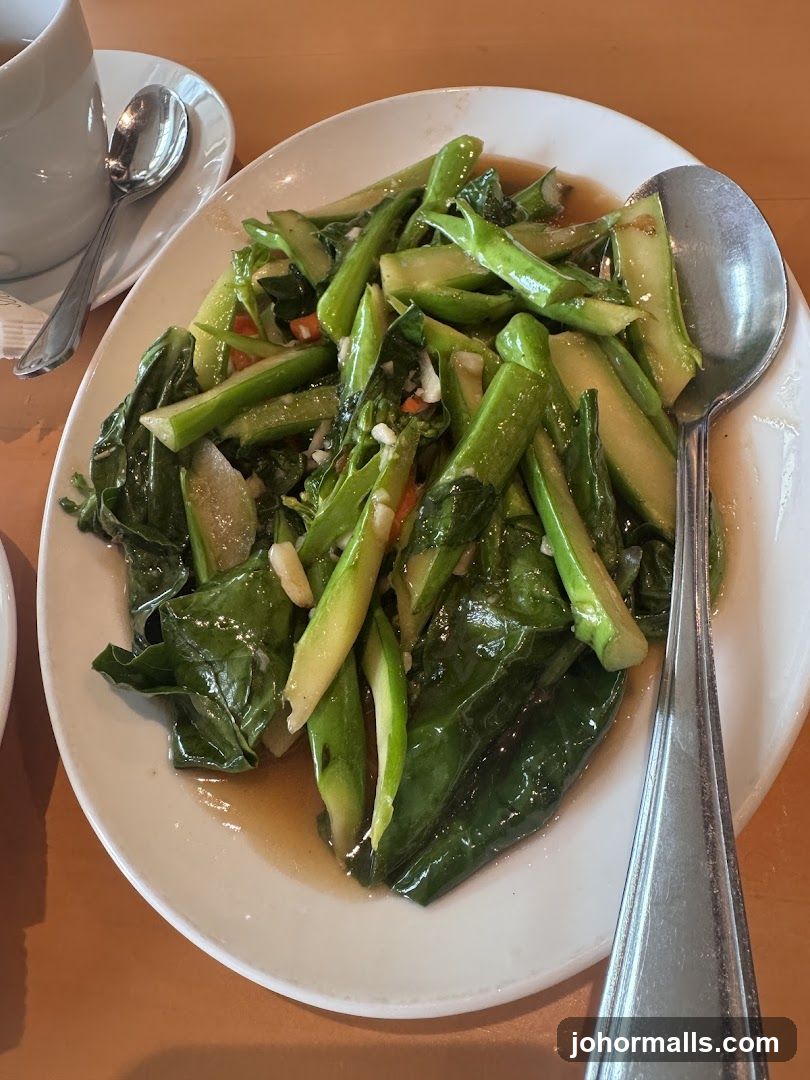 Stir-fried Chinese Broccoli