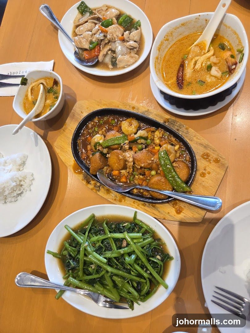Thai Food Spread