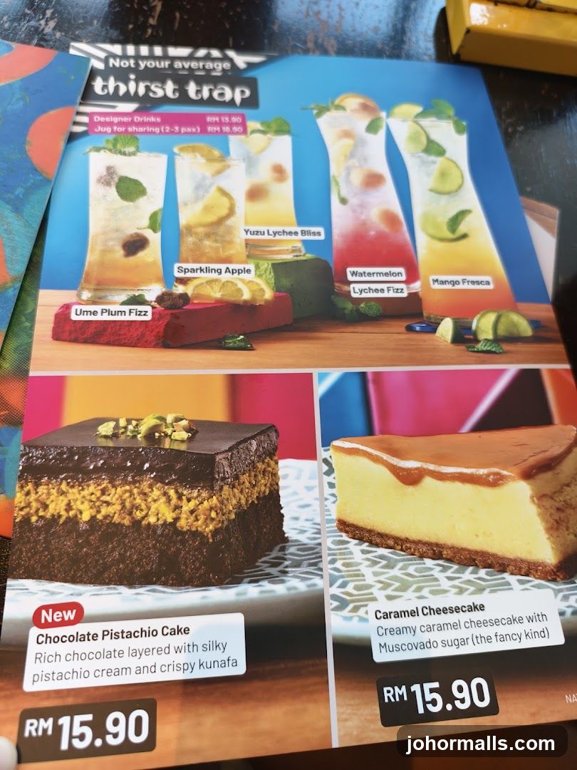 Thirst Trap Menu