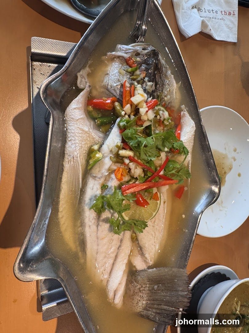 Steamed Fish with Lime and Chili