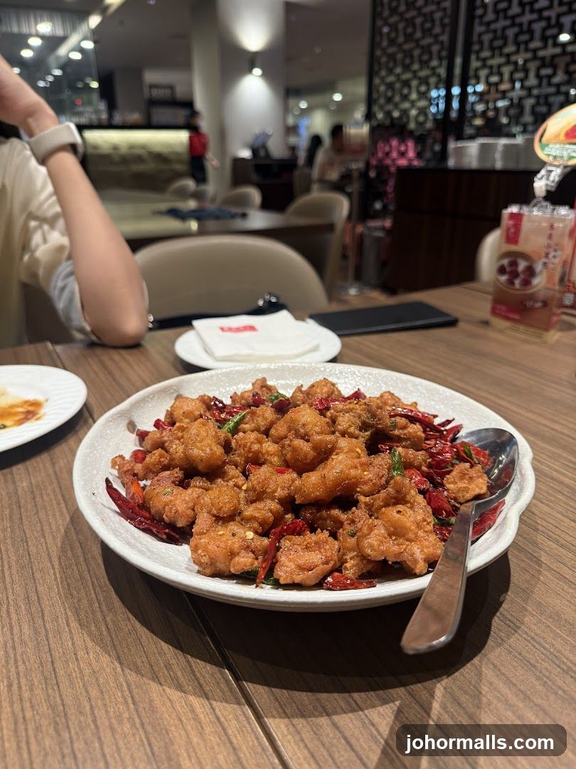Spicy Fried Chicken Dish