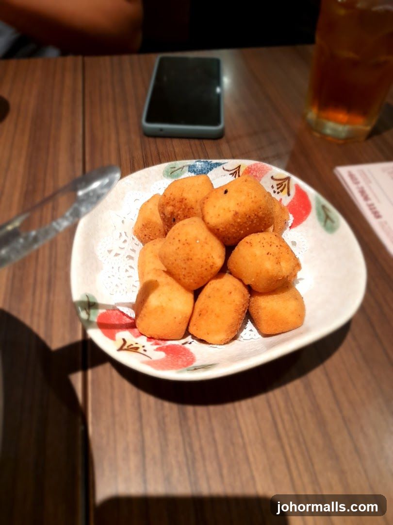 Fried Bites on a Plate