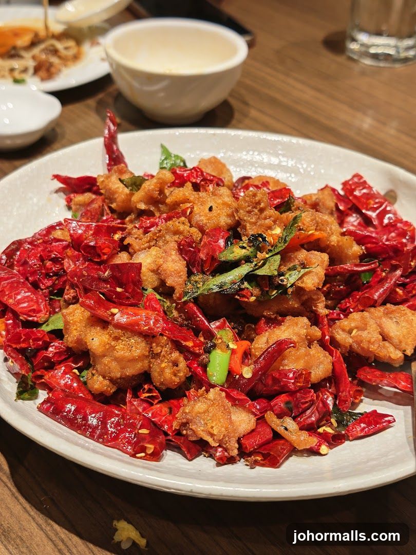 Spicy Fried Chicken with Dried Chilies