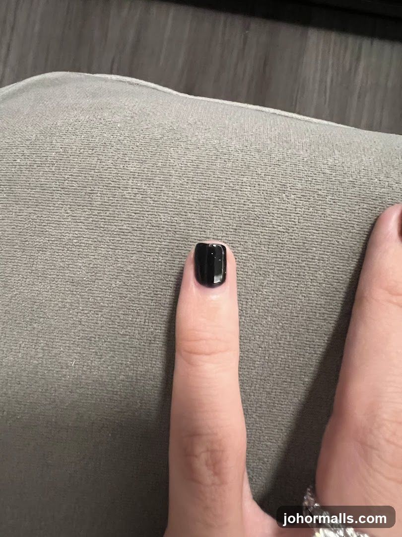 Black Nail Polish