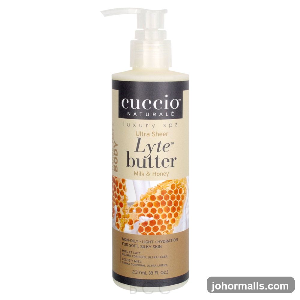 Cuccio Naturale Lyte Butter Body Lotion