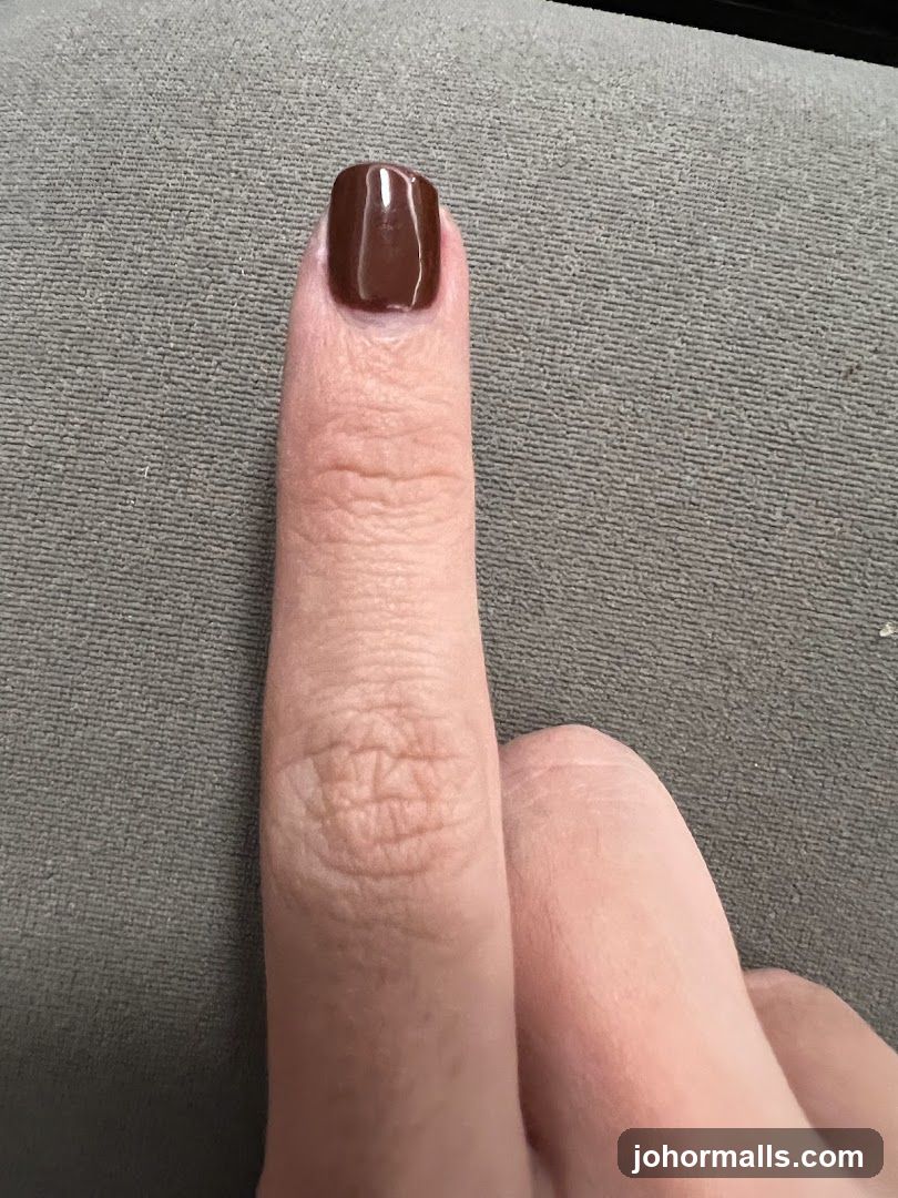 Brown Nail Polish