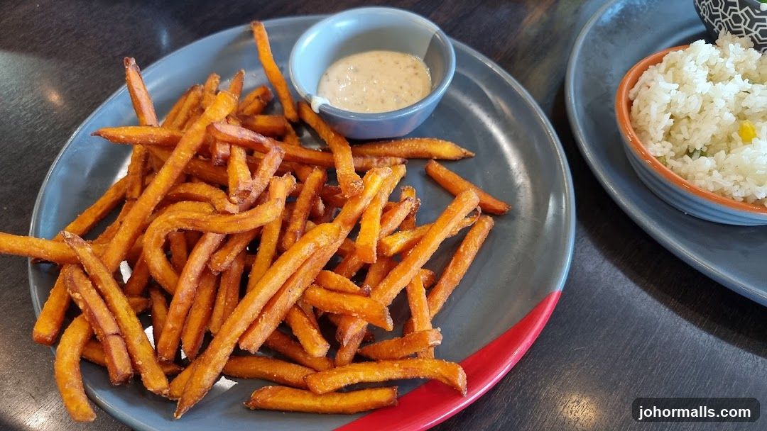 Sweet Potato Fries with Dip