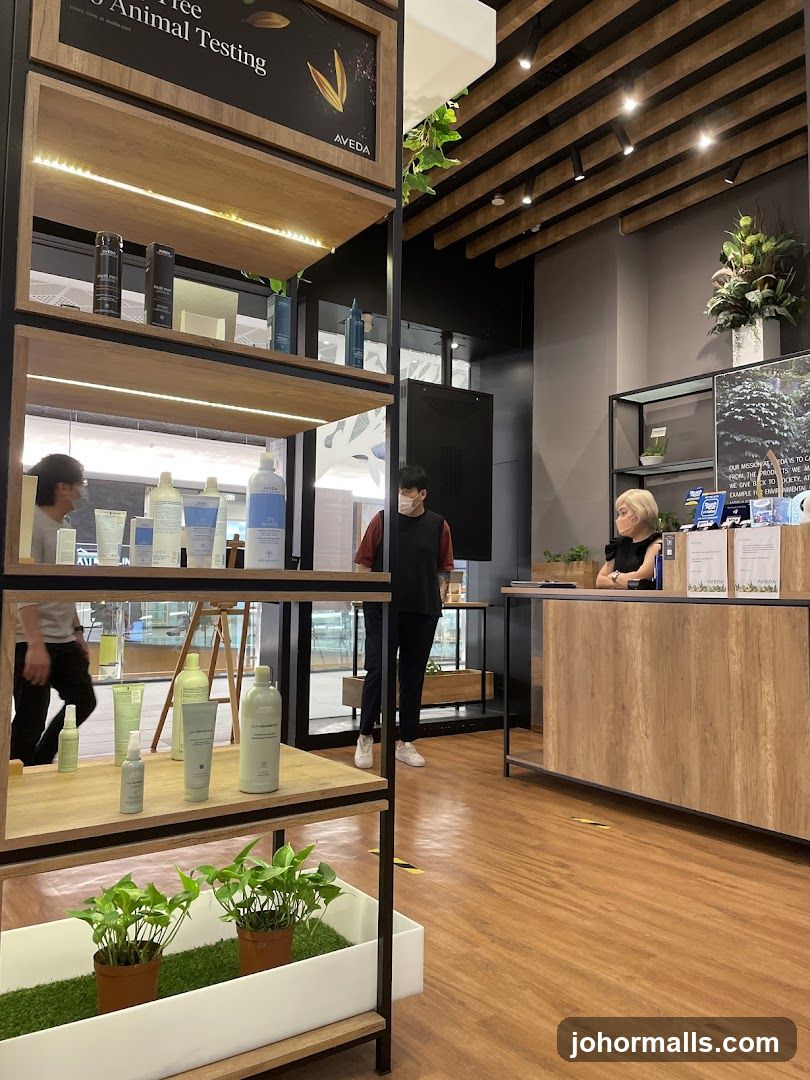 Aveda Store Interior